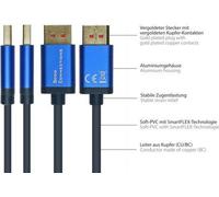 Good Connections 4814-SF005B Good Connections Kabel SmartFLEX DP1.4 blau 0,5m