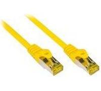 Good Connections 8070R-002Y Good Connections Patchkabel m. Cat.7 Rohkabel gelb 0,15m