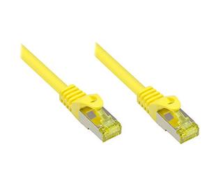 Good Connections 8070R 005Y-câble Patch avec becs d'encliquetage Cat. 7 sFTP piMF Jaune 0,5 m