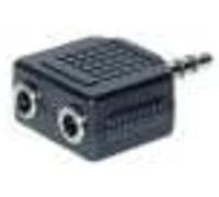 Good Connections Adaptateur jack audio 3,5 mm vers 2 prises 3,5 mm