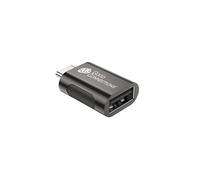 Good Connections Adaptateur USB 3.2 Gen.1 / USB 3.0 mâle C™ vers Prise USB-A, boîtier en métal galvanisé, Anthracite