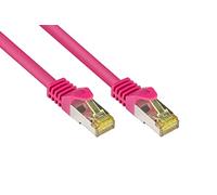Good Connections Alcasa 0.25m Cat7 RJ-45 câble de réseau 0,25 m S/FTP (S-STP) Magenta