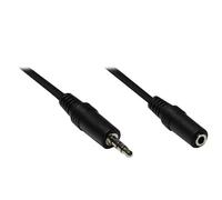 Good Connections AS-35V10 Rallonge jack 3.5mm mâle/femelle 10m noir