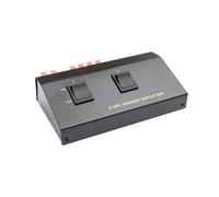 Good Connections Bo?tier de commutation des haut-parleurs pour connecter 2 paires de haut-parleurs, Haut-parleur?: kit de montage, Noir