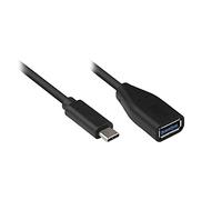 Good Connections Câble adaptateur USB-C vers USB 3.0 A femelle OTG Smartphone, Tablette env. 10 cm