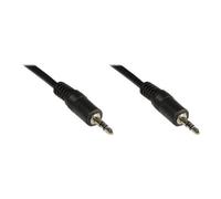 Connexion stéréo jack 3,5 mm mâle/mâle, 2 m. Good Connections®