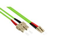 Good Connections Câble fibre optique OM5 Duplex LC-SC Multimode 50/125 0,5 m