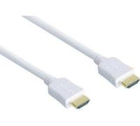 Good Connections - Câble HDMI avec Ethernet - HDMI mâle pour HDMI mâle - 1 m - blindé - blanc - moulé