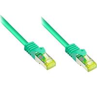 Good Connections Câble patch avec câble brut Cat.7 vert 1,5m