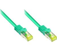 Good Connections Câble patch avec câble brut Cat.7 vert 7,5m
