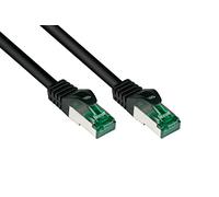 Good Connections® Câble patch catégorie 6A Outdoor de qualité supérieure - 20 m - IP66 avec protection des nez d'encliquetage - 10 vitesses - Conducteur en cuivre - S/FTP, PiMF - 500 MHz - Pour
