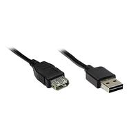 Good Connections Câble rallonge USB Easy – mâle A vers femelle USB 2.0 – 1,00 m Noir