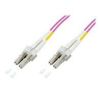 Good Connections Cordon de raccordement LC multi-mode (M) pour LC multi-mode (M) 20 m fibre optique 50 - 125 microns OM4 sans… G