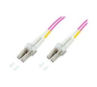 Good Connections - Cordon de raccordement - LC multi-mode (M) pour LC multi-mode (M) - 20 m - fibre optique - 50 / 125 microns - OM4 - sans halogène