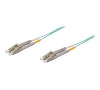 Good Connections - Cordon de raccordement - LC multi-mode (M) pour LC multi-mode (M) - 20 m - fibre optique - 50 / 125 microns - OM3 - sans halogène