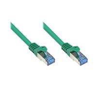 Good Connections - Cordon de raccordement - RJ-45 (M) pour RJ-45 (M) - 2 m - SFTP, PiMF - CAT 6a - sans halogène, sans crochet - vert