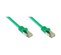 Good Connections - Cordon de raccordement - RJ-45 (M) pour RJ-45 (M) - 2 m - SFTP, PiMF - CAT 7 - sans halogène, moulé, sans crochet - vert