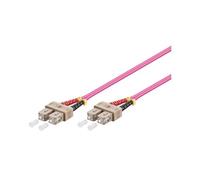 Good Connections® Câble patch LWL Duplex OM4 (Multimode, 50/125) SC/SC, 0,5 m