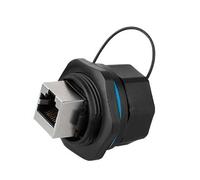 Good Connections Industrie-Steckverbinder S6 - RJ45 Durchführungskupplung, RJ45 Buchse beidseitig, Bajonett, Marque