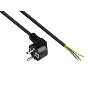 Good Connections P0185-S030 power cable, 3 m, earthing contact plug type E+F (CE