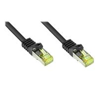 Good Connections Patch Netzwerkkabel Cat. 7 S/FTP schwarz 3m