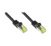 Good Connections Patch Netzwerkkabel Cat. 7 S/FTP schwarz 5m