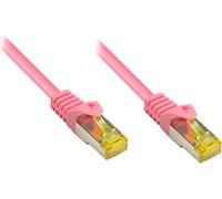 Good Connections Patchkabel m. Cat.7 Rohk. magenta 25m