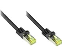 Good Connections Patchkabel m. Cat.7 Rohk. schwarz 60m