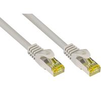 Good Connections Patchkabel m. Cat.7 Rohkabel grau 1,5m