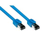 Good Connections Premium Cat. 8.1 Câble Patch Câble Rond 0,5 m Bleu