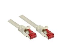 Good Connections RNS - Cordon de raccordement - RJ-45 (M) pour RJ-45 (M) - 1.5 m - SFTP, PiMF - CAT 6 - sans crochet - gris