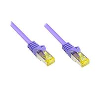 Good Connections RNS - Cordon de raccordement - RJ-45 (M) pour RJ-45 (M) - 15 m - SFTP, PiMF - CAT 7 - sans halogène, sans crochet - violet