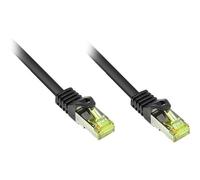 Good Connections RNS - Cordon de raccordement - RJ-45 (M) pour RJ-45 (M) - 80 m - SFTP, PiMF - CAT 7 - sans halogène, sans crochet - noir