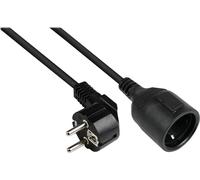 Good Connections Schutzkontakt Verlängerung schwarz 2m
