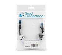 Good Connections Smartflex Patch Cat.6A S/FTP Pimf Lszh 0,25m Noir