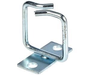 Good Connections Support de Guidage de câbles - 40 x 40 mm - en Acier galvanisé - pour Un Guidage Clair et structuré des câbles dans Une Armoire pour Serveur 19"