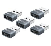 Good Connections USB 2.0 Male A to USB-C™ Female Adapter Aluminium Housing Grey