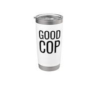 Good Cop Gobelet isotherme en acier inoxydable double paroi