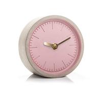Good Design Works Horloge béton Rose
