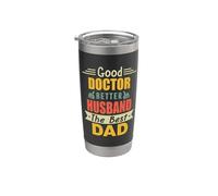 Good Doctor Better Husband The Best Dad For Fathers Day Gobelet isotherme en acier inoxydable double paroi