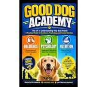 Good Dog Academy: Practical guide to understand, train, and care for your dog with love, calm energy, clear routines, nutrition tips, behavior solutions, and first aid basics.