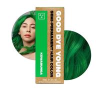 Good Dye Young Coloration capillaire verte semi-permanente (Kowabunga) - Coloration capillaire temporaire anti-UV, dure 15 24 lavages et plus -