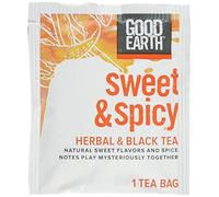 Good Earth Sweet & Spicy Herbal & Black Tea, 18 Tea bags
