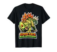 Good Fat Bad Attitude Stegosaure T-Shirt