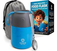 GOOD FOR YOU - Thermos pour aliments chauds, contenants à soupe, idéal comme boîte à déjeuner isotherme, thermos à soupe ou boîte à déjeuner réchauffe-nourriture - Bocal isotherme en acier inoxydable