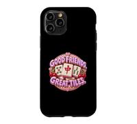 Good Friends Great Tiles Mahjong Game Player Enthusiast Coque pour iPhone 11 Pro
