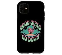 Good Girls Go Down - Funny Scuba Diving Ocean Explorer Coque pour iPhone 11