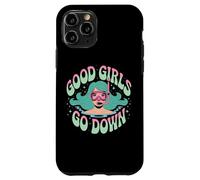 Good Girls Go Down - Funny Scuba Diving Ocean Explorer Coque pour iPhone 11 Pro