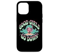 Good Girls Go Down - Funny Scuba Diving Ocean Explorer Coque pour iPhone 12/12 Pro