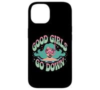 Good Girls Go Down - Funny Scuba Diving Ocean Explorer Coque pour iPhone 14